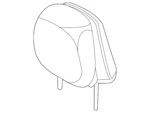 Genuine Ford Head Rest Assembly MC5Z-78611A09-JL. Fixed Price $219.27.