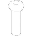 Genuine Nissan Headrest Guide 88603-3JA0A. Fixed Price $21.56.